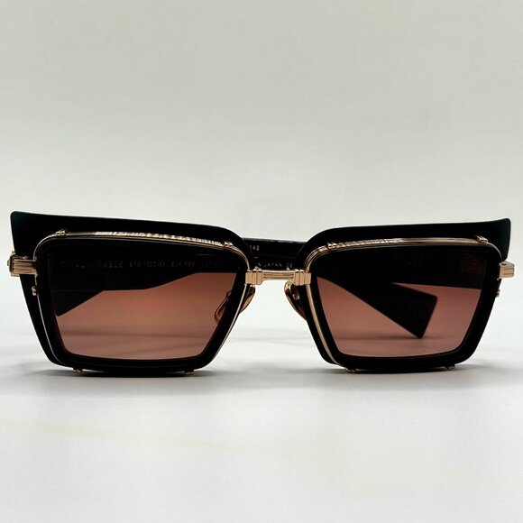 Balmain Admirable BPS-130D-52 — Black/Rose — Cat 3 — Titanium — Made in Japan main image 9